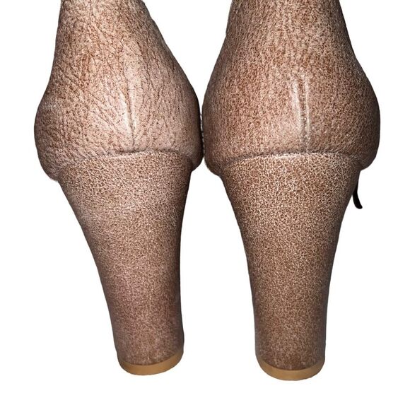 Diana Warner Mary Jane Pumps Tan Size 40 9 Heels - Picture 8 of 9